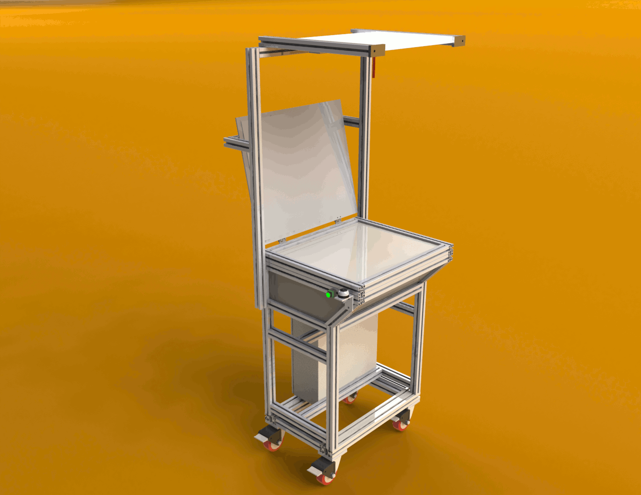 A2004837-检查站用于透射观察产品的操作台